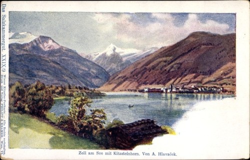 Artist postcard hlavacek a - artist, hlavacek,