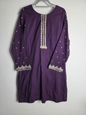 Afsaneh Pakistani Dark Purple