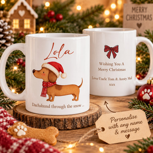 Personalised dachshund - personalised,