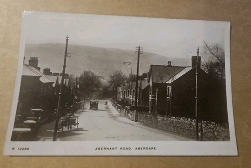 Vintage rppc aberdare - aberdare, postcard