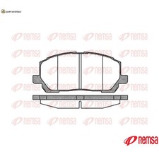 BRAKE PAD SET DISC BRAKE 0855.00 FOR LEXUS TOYOTA HIGHLANDER/KLUGER 3.5L RX