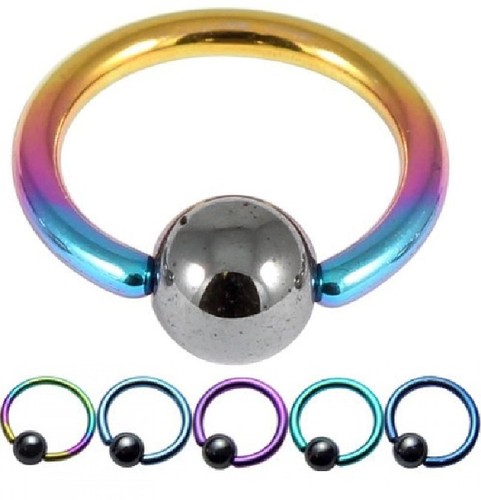 Titanium hematite ball bead - ball,