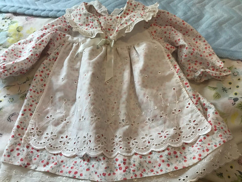 Vintage adams baby girl smock - vintage,