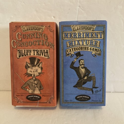 New card games - new, claredon's