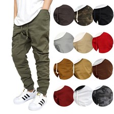 Men twill drop crotch jogger - men's,