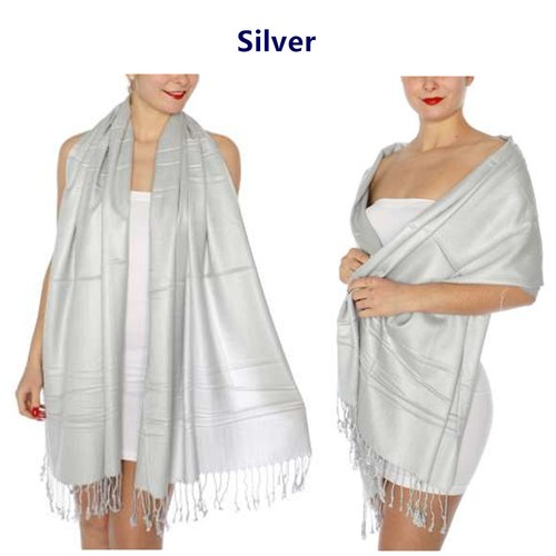 2ply long 78x28 solid - long, silk