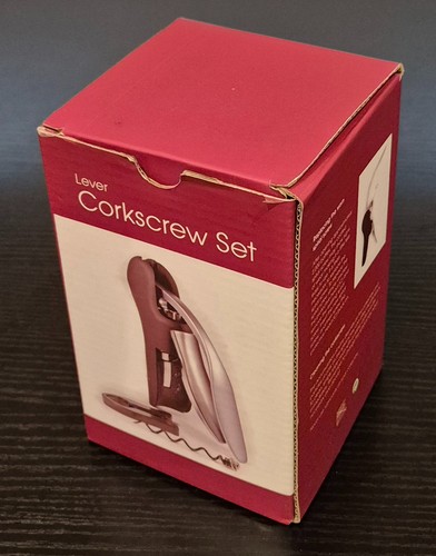Lever corkscrew set - set,