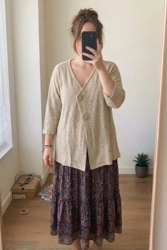 Bnwot frank saul beige boucle - frank,