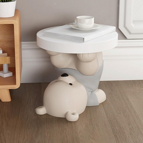 Bear statue side table coffee - statue,