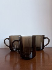 3 Vintage Arcoroc France Retro