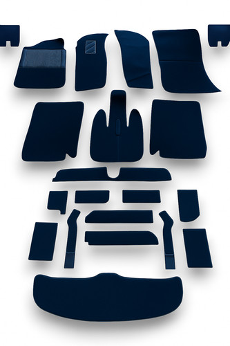 Carpet set rubber - , heel