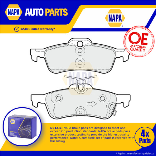 Brake pads set fits honda - brake,