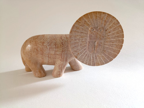 Vintage hand carved soapstone - vintage,