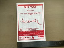 Fife Scottish Bus Group Route