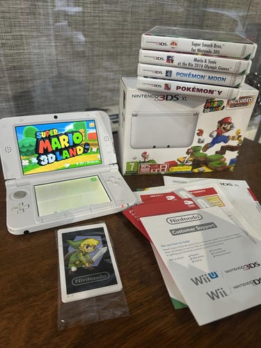 Nintendo 3ds white with - xl,