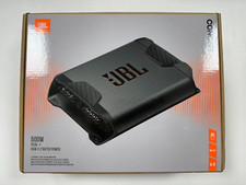 JBL CONCERT A652 CAR AMPLIFER 500W MAX MONO, STEREO BASS 1/2 CHANNEL OPEN BOX