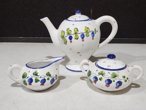 Vintage made italy tea set - vintage, in