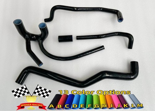 Black silicone radiator hose - black,