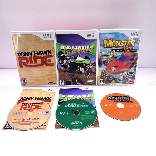 Nintendo wii game lot tony - game,