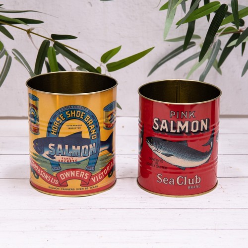 Set utensil tins vintage - set,