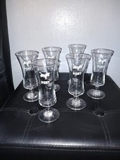 Set of 6 Vintage Pony Liqueur