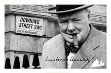 WINSTON CHURCHILL AUTOGRAPH