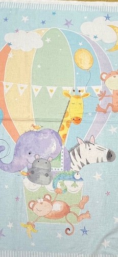 Nursery balloons cot panel - 'nursery,