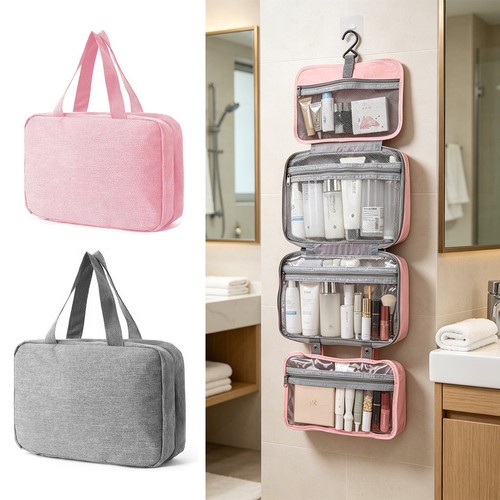 Hanging toiletry bag - toiletry,