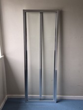 650x1850 Bi-Fold Shower Door (no handle Or Fittings). Never fitted. 