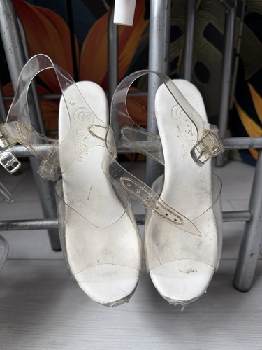 Clear pleaser platform heels - pleaser,