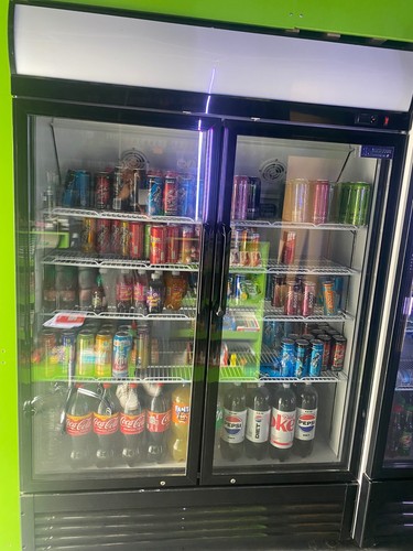 Double glass door commercial - double,