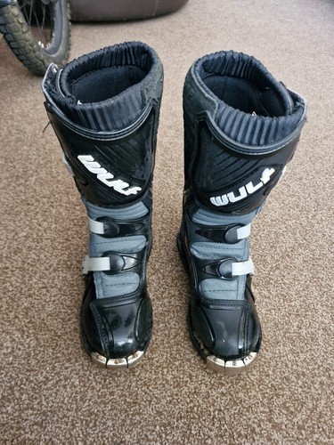 Wulfsport kids motorbike boots