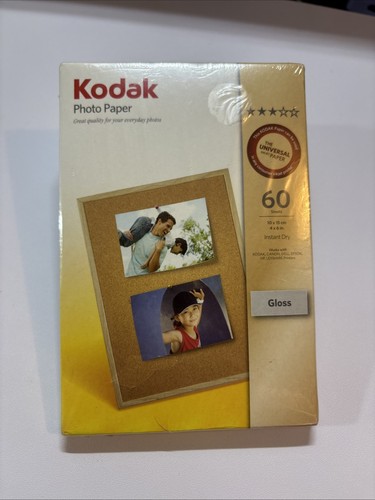 Kodak photo paper 4x6 - 4x6, gloss