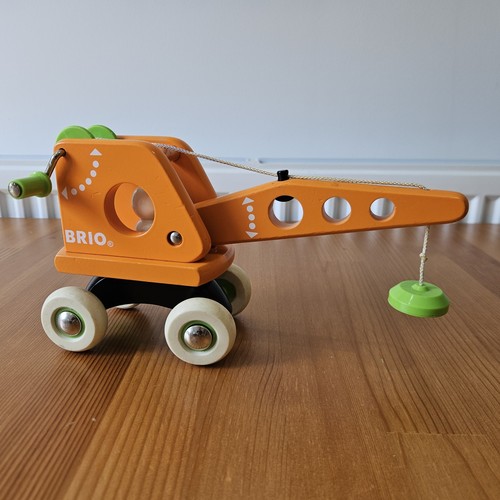 Brio orange wooden mobile - brio,