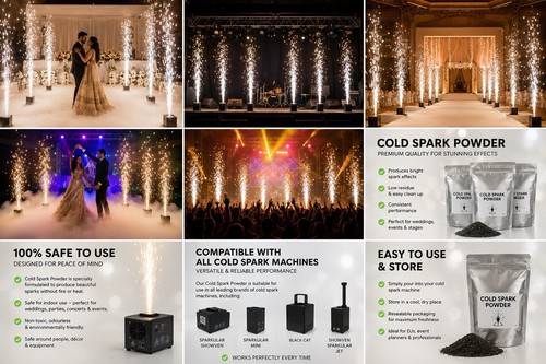 Cold spark powder - for, all