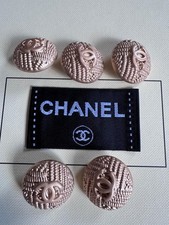 Five Chanel  Metal Button 23mm