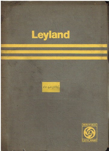 Leyland 401 truck bus - truck,