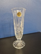 Crystal 24% Bud Vase Italian