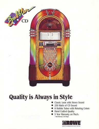 Bubbler jukebox flyer - cd,