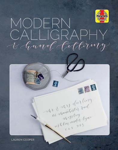 Modern calligraphy hand - calligraphy, &