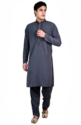 Men lucknowi thread neck - thread,