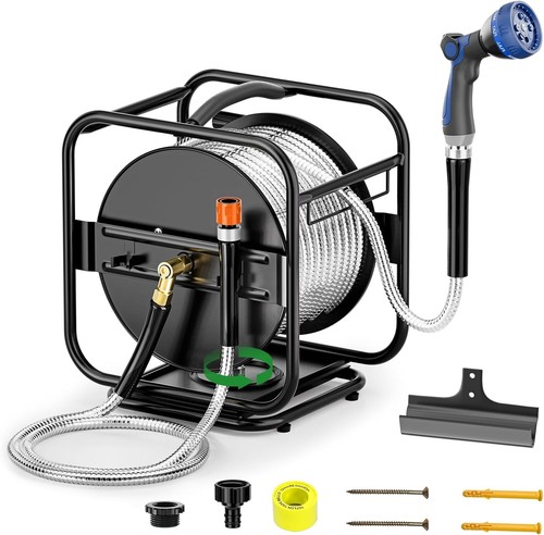 Specilite metal garden hose - metal,