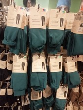 Womens Primark Velvet Plush Leggings Black or Color Faux Fur Lined XS S L XL XXL