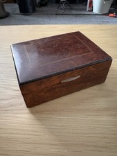 Burr Walnut Veneered Jewellery