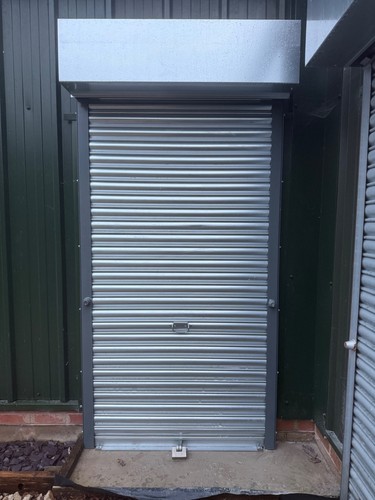Roller shutter manual doorway