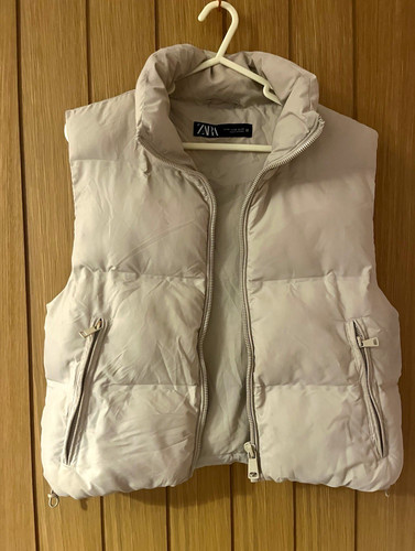 Zara women beige - women’s, puffer