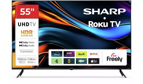 Sharp inch roku smart 4k - roku,