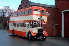 GREATER MANCHESTER TRANSPORT STOCKPORT LEYLAND PD3 BUS 5871 35mm NEGATIVE+COPYRI