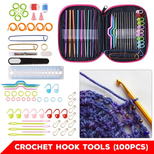 100pcs crochet hook set - 100pcs,