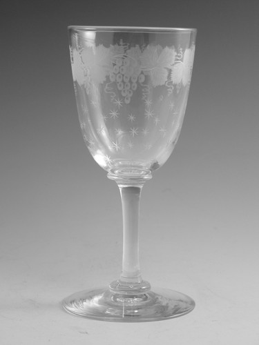 Antique wine glass glasses - antique,